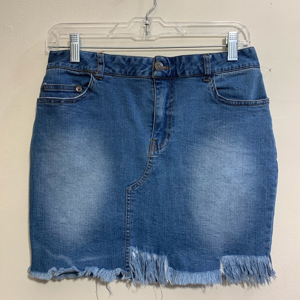 NEW Denim Collection Grayed Skirt